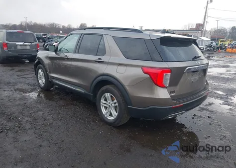 2021 Ford Explorer Xlt z USA, uszkodzony, nr VIN 1FMSK8DH0M6A66994